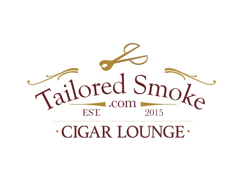 Tailored smoke Cigar lounge logo